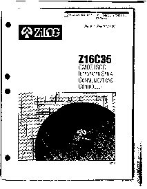 浏览型号Z16C3510VSC的Datasheet PDF文件第1页