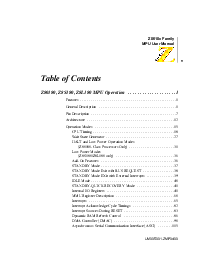 浏览型号Z8018010FEC的Datasheet PDF文件第5页