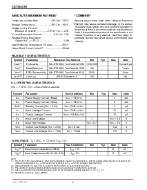 浏览型号CAT34AC02ZA-1.8的Datasheet PDF文件第2页