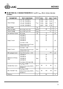 浏览型号AIC164230ZBG的Datasheet PDF文件第3页