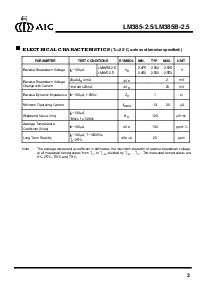 浏览型号LM385-2.5CZBG的Datasheet PDF文件第3页
