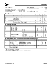 浏览型号CY2304NZZI-1的Datasheet PDF文件第2页