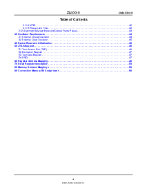 浏览型号ZL50010的Datasheet PDF文件第4页