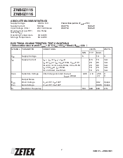 浏览型号ZNBG3115Q20的Datasheet PDF文件第2页