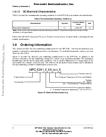 浏览型号MPC8241TZP200C的Datasheet PDF文件第2页