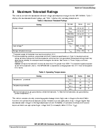 浏览型号MPC885ZP66的Datasheet PDF文件第9页