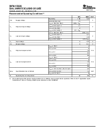 浏览型号SN74LVC2G86YZPR的Datasheet PDF文件第4页