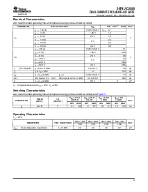 浏览型号SN74LVC2G86YZPR的Datasheet PDF文件第5页