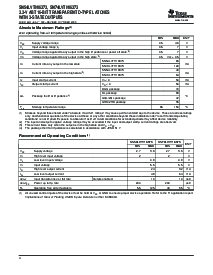 浏览型号SN74LVTH16373ZQLR的Datasheet PDF文件第4页
