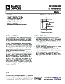 浏览型号AD587JRZ-REEL7的Datasheet PDF文件第1页