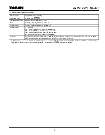 浏览型号ZR36067PQC的Datasheet PDF文件第5页