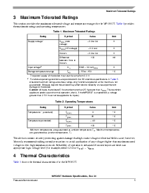 浏览型号MPC852TZT100的Datasheet PDF文件第5页