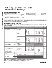 浏览型号MAX6577ZUT的Datasheet PDF文件第2页
