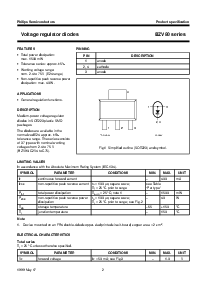 浏览型号BZV90-C3V9的Datasheet PDF文件第2页