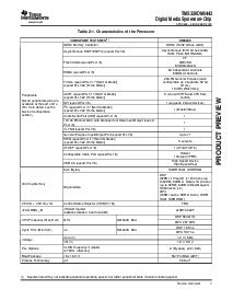 浏览型号TMX320DM6443ZWT的Datasheet PDF文件第7页