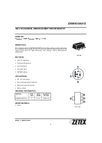 浏览型号ZXMN10A07ZTA的Datasheet PDF文件第1页