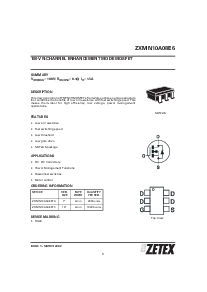 浏览型号ZXMN10A08E6的Datasheet PDF文件第1页