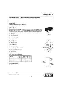浏览型号ZXMN6A07FTA的Datasheet PDF文件第1页