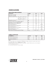 浏览型号ZXMN6A25DN8TA的Datasheet PDF文件第2页