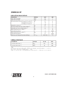 浏览型号ZXMN2A14FTA的Datasheet PDF文件第2页