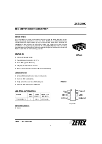 浏览型号ZXSC400E6TA的Datasheet PDF文件第1页