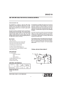 浏览型号ZXSC310的Datasheet PDF文件第1页