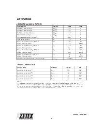 浏览型号ZXTP2009ZTA的Datasheet PDF文件第2页