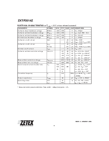 浏览型号ZXTP2014ZTA的Datasheet PDF文件第4页