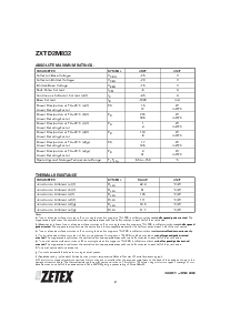 浏览型号ZXTD2M832TA的Datasheet PDF文件第2页