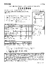 浏览型号2SK2865的Datasheet PDF文件第1页