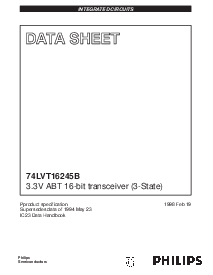 浏览型号74LVT16245BDL的Datasheet PDF文件第1页