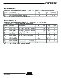 浏览型号AT25F512的Datasheet PDF文件第3页