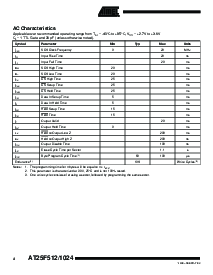 浏览型号AT25F512的Datasheet PDF文件第4页
