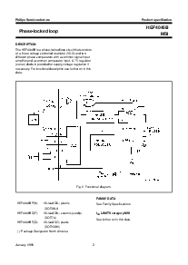 浏览型号HEF4046BD的Datasheet PDF文件第2页