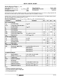 浏览型号EL5411IREZ的Datasheet PDF文件第3页