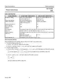 浏览型号HEF4046BT的Datasheet PDF文件第9页