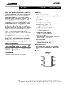 浏览型号HIP6521的Datasheet PDF文件第1页