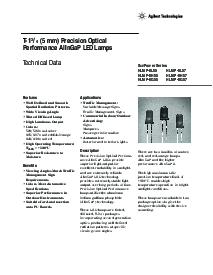 浏览型号HLMP-ED55-HP400的Datasheet PDF文件第1页