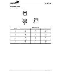 浏览型号HT24LC16的Datasheet PDF文件第7页