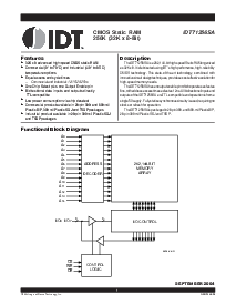 浏览型号IDT71256SA的Datasheet PDF文件第1页