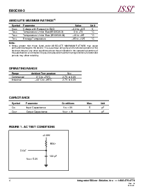 浏览型号IS93C66-3的Datasheet PDF文件第4页