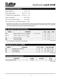 浏览型号IspLSI2032E-135LJ44的Datasheet PDF文件第3页