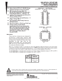 浏览型号SN74ABT245BDB的Datasheet PDF文件第1页