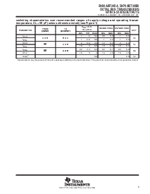 浏览型号SN74ABT245BDB的Datasheet PDF文件第5页