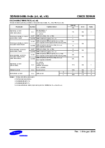 浏览型号K4S641632H-TL70的Datasheet PDF文件第8页