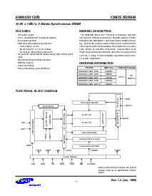 浏览型号KM416S1120DT-G/F6的Datasheet PDF文件第3页