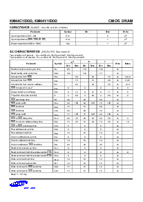 浏览型号KM44C1000D的Datasheet PDF文件第5页