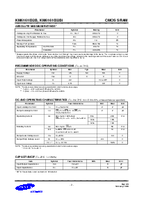 浏览型号KM6161002B-10的Datasheet PDF文件第3页