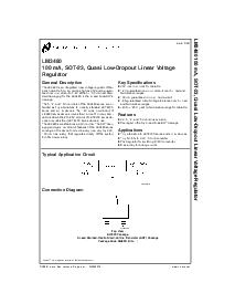 浏览型号LM3480IM3-3.3的Datasheet PDF文件第1页