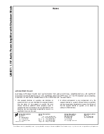 浏览型号LM4871MX的Datasheet PDF文件第8页